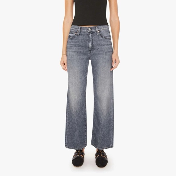 New MOTHER Superior The Dodger Flood Jeans Wide Leg Off Beaten Path Denim 28 - Picture 1 of 14